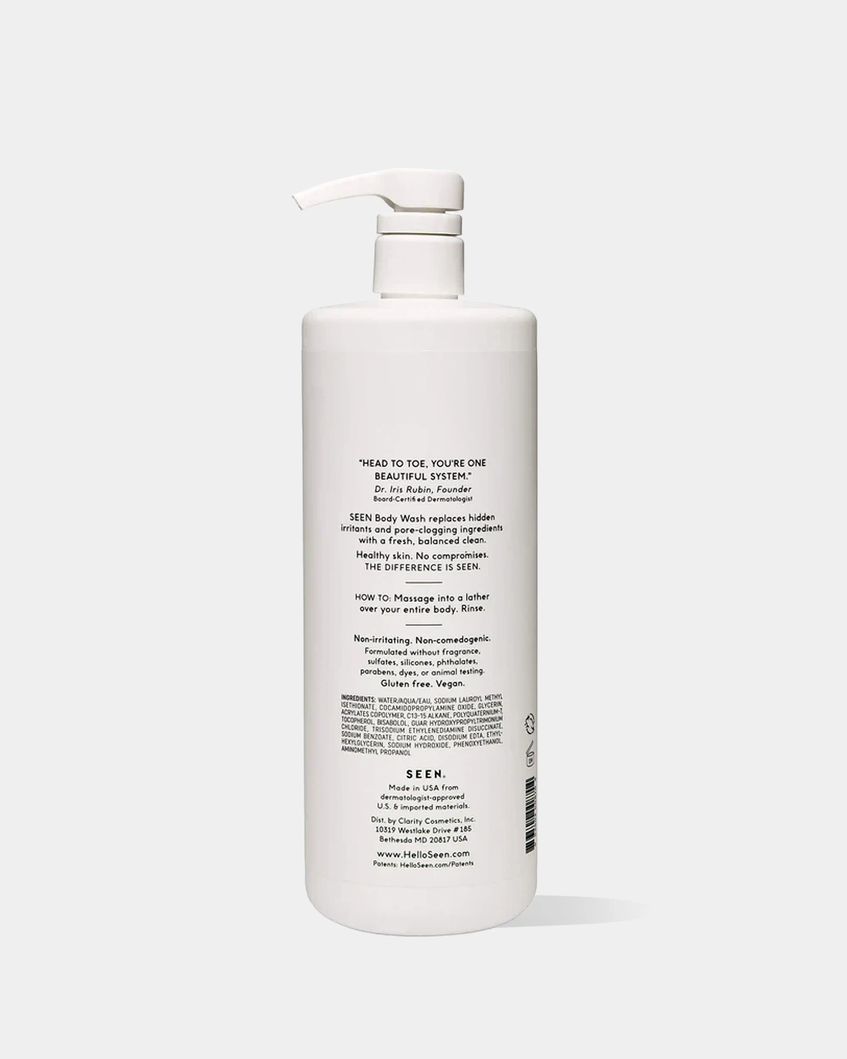 SEEN Body Wash, Fragrance Free - Image 7