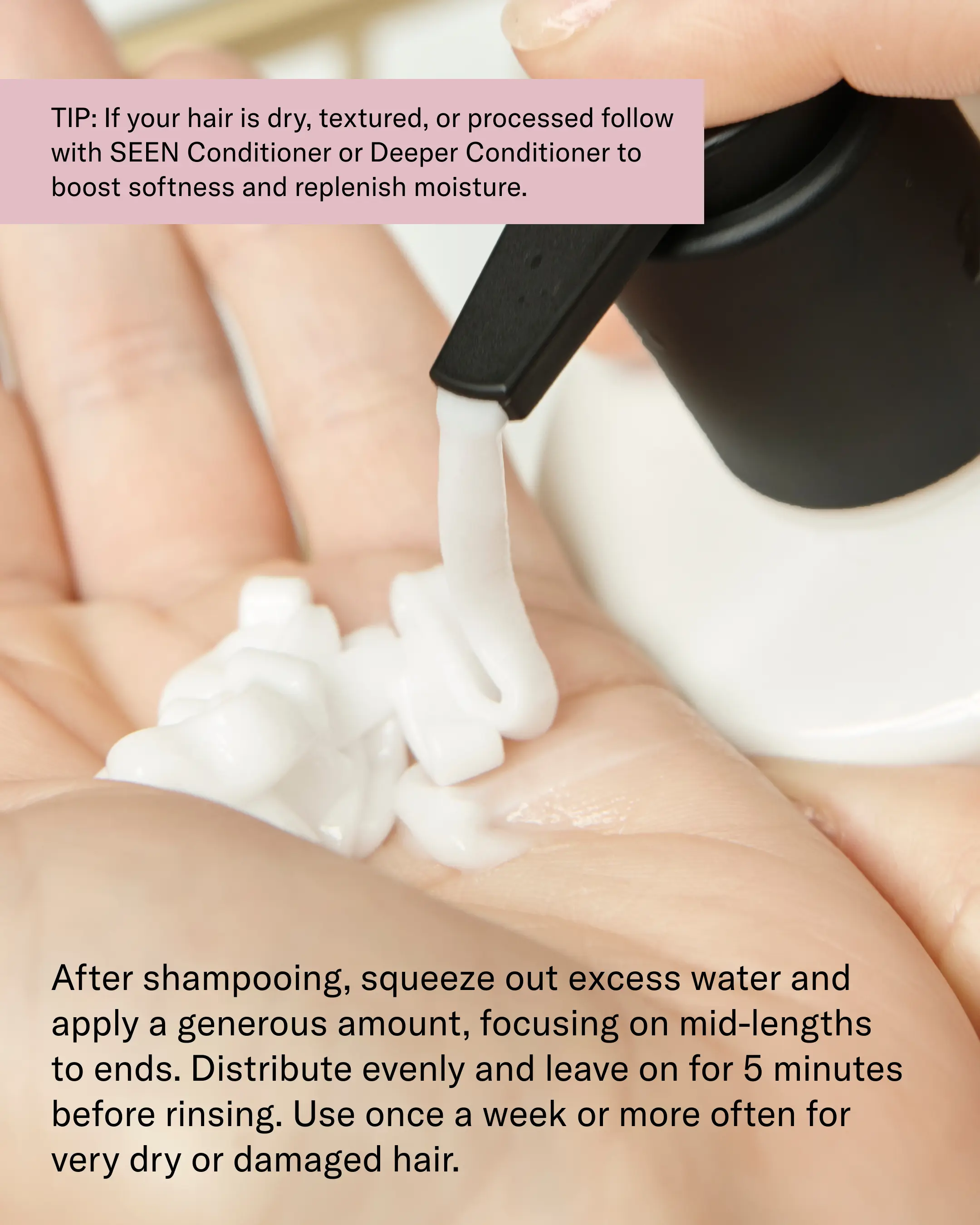 SEEN Frizz + Repair Treatment Mask - Image 6